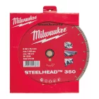 Milwaukee SPEEDCROSS STEELHEAD 350 gyémánt vágótárcsa 350x25,4mm
