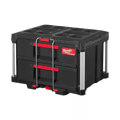 Milwaukee Packout 2 fiókos tárolóláda 560x410x360mm