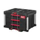 Milwaukee Packout 3 fiókos tárolóláda 560x410x360mm