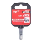 Milwaukee kézi króm dugókulcs 1/4" 5mm