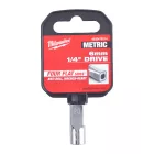 Milwaukee kézi króm dugókulcs 1/4" 6mm