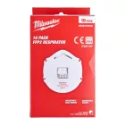 Milwaukee FFP2 légzésvédo maszk szeleppel 10db