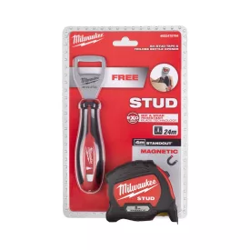Milwaukee mágneses méroszalag STUD 5m/33mm + üvegnyitó