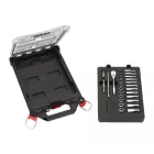 Milwaukee 28 részes 1/4" racsnis dugókulcs készlet metrikus Packout keskeny rendszerezoben