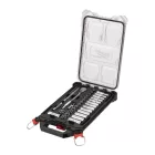 Milwaukee 32 részes 3/8" racsnis dugókulcs készlet metrikus Packout keskeny rendszerezoben