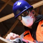 Milwaukee BOLT100 kék védősisak szellőző