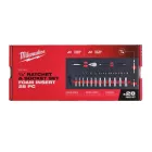 Milwaukee 28 részes racsni és dugókulcs készlet 1/4"