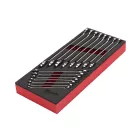 Milwaukee 15 részes MAX BITE csuklós feju racsnis csillag-villáskulcs készlet