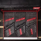 Milwaukee 15 részes MAX BITE csuklós feju racsnis csillag-villáskulcs készlet