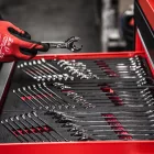 Milwaukee 15 részes MAX BITE csuklós feju racsnis csillag-villáskulcs készlet