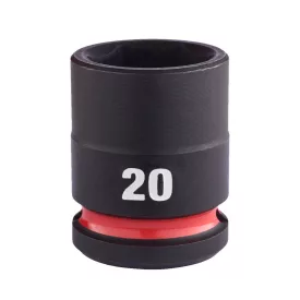   Milwaukee SHOCKWAVE gépi hatlapú dugókulcsbetét, rövid 1/2” 20x38mm