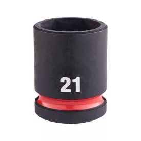   Milwaukee SHOCKWAVE gépi hatlapú dugókulcsbetét, rövid 1/2” 21x38mm