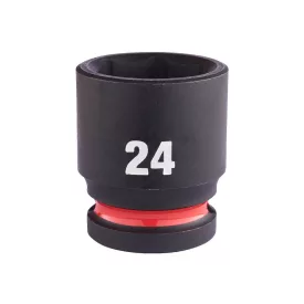   Milwaukee SHOCKWAVE gépi hatlapú dugókulcsbetét, rövid 1/2” 24x40mm