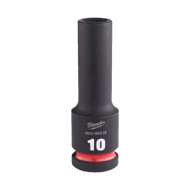   Milwaukee SHOCKWAVE hatlapú dugókulcsbetét, hosszú 1/2” 10x78mm