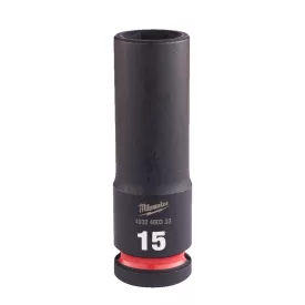   Milwaukee SHOCKWAVE hatlapú dugókulcsbetét, hosszú 1/2” 15x78mm