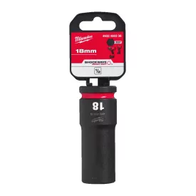  Milwaukee SHOCKWAVE hatlapú dugókulcsbetét, hosszú 1/2” 18x78mm