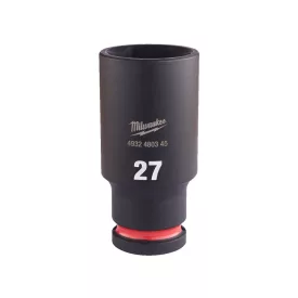   Milwaukee SHOCKWAVE hatlapú dugókulcsbetét, hosszú 1/2” 27x78mm