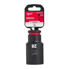   Milwaukee SHOCKWAVE hatlapú dugókulcsbetét, hosszú 1/2” 28x78mm