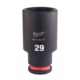   Milwaukee SHOCKWAVE hatlapú dugókulcsbetét, hosszú 1/2” 29x78mm