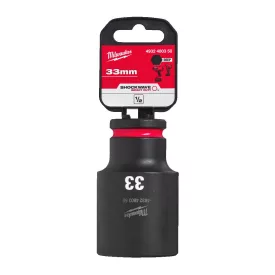   Milwaukee SHOCKWAVE hatlapú dugókulcsbetét, hosszú 1/2” 33x78mm