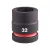 Milwaukee SHOCKWAVE gépi dugókulcsbetét, rövid 1” 32x62mm