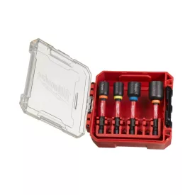   Milwaukee SHOCKWAVE 5 részes mágneses gépi dugókulcs készlet 1/4" HEX