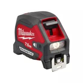 Milwaukee mágneses mérőszalag LED lámpával 7,5 m