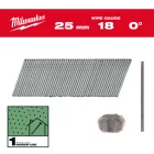 Milwaukee 18 GA fejnélküli szeg M18 FN18GS-hez galvanizált 18x25mm 5000db
