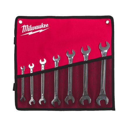 Milwaukee 7 részes kettős villáskulcs készlet