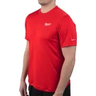 Milwaukee WWSSRD rövid ujjú technikai munkás póló piros - XL