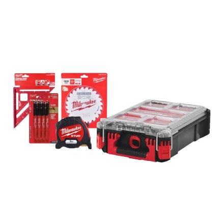 Milwaukee kéziszerszám készlet PACKOUT rendszerezőben