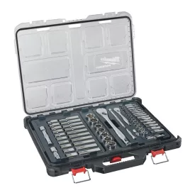   Milwaukee PACKOUT dugókulcs készlet 1/4" + 1/2" - 63 részes