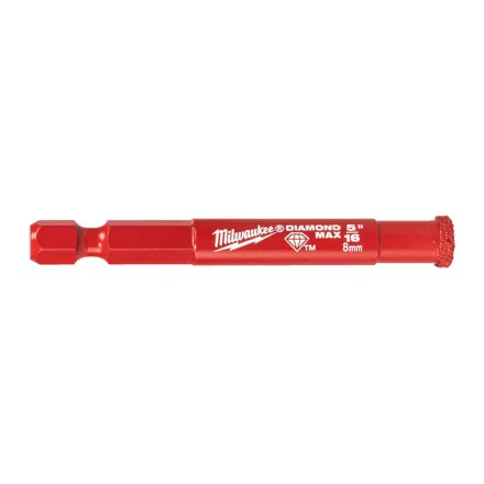 Milwaukee DIAMON-MAX vizes-száraz gyémántfúró 1/4" HEX 8mm