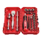 Milwaukee 1/4" racsnis dugókulcs készlet 38 részes