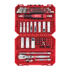   Milwaukee 1/4" racsnis dugó-, és villáskulcs készlet 42 részes