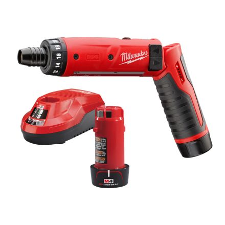 Milwaukee M4 D-202B akkus rúdcsavarozó 4V 2x2,0Ah