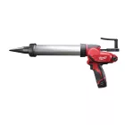 Milwaukee M12 PCG/400A-201B akkus tömítoanyag- és ragasztópisztoly 12V 1x2,0Ah, 400ml