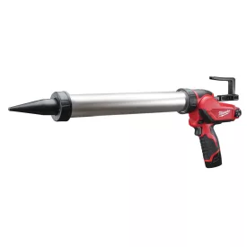   Milwaukee M12 PCG/600A-201B akkus tömítoanyag- és ragasztópisztoly 12V 1x2,0Ah, 600ml