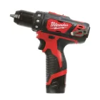 Milwaukee M12 BDD-202C akkus fúrócsavarozó 12V 2x2,0Ah