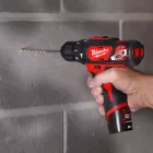 Milwaukee M12 BPD-402C akkus ütvefúró-csavarozó 12V 2x4,0Ah