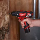 Milwaukee M12 BPD-0 akkus ütvefúró-csavarozó 12V alapgép