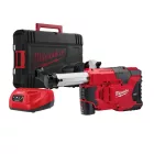 Milwaukee M12 DE-201X akkus univerzális porelszívó fúrókalapácsokhoz 12V 1x2,0Ah