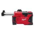 Milwaukee M12 DE-201X akkus univerzális porelszívó fúrókalapácsokhoz 12V 1x2,0Ah