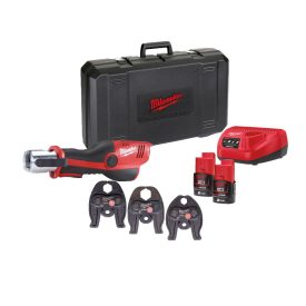   Milwaukee M12 HPT-202C V-KIT akkus hidraulikus prés szett 12V 2x2,0Ah