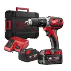 Milwaukee M18 BPD-402X akkus ütvefúró-csavarozó 18V 2x4,0Ah