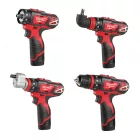 Milwaukee M12 BDDXKIT-202C akkus leveheto tokmányú fúrócsavarozó 12V 2x2,0Ah