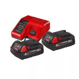 Milwaukee M18 NRG-202 akku és tölto szett 18V 2x2,0Ah