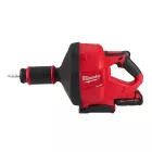Milwaukee M18 FDCPF10-201C akkus lefolyócsotisztító 10mm 18V 1x2,0Ah