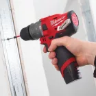 Milwaukee M12 FPDXKIT-202X akkus leveheto tokmányú ütvefúró-csavarozó 12V 2x2,0Ah