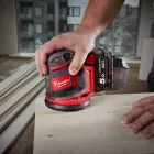 Milwaukee M18 BOS125-0 akkus excentercsiszoló 18V alapgép, 125mm